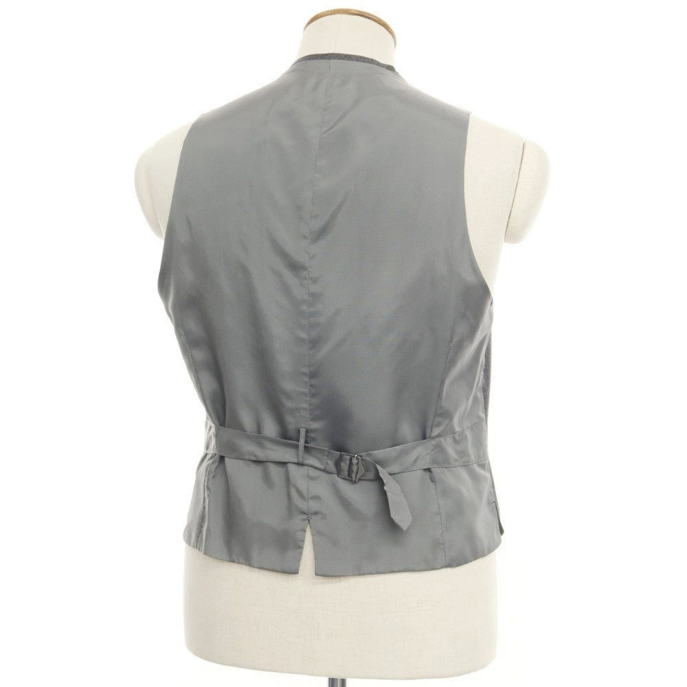 [Used] Tetsuya Kanda Birdseye wool cashmere gilet vest, grey [Size 50] [GRY] [A/W] [Condition rank B] ​​[Men&