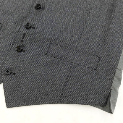 [Used] Tetsuya Kanda Birdseye wool cashmere gilet vest, grey [Size 50] [GRY] [A/W] [Condition rank B] ​​[Men&