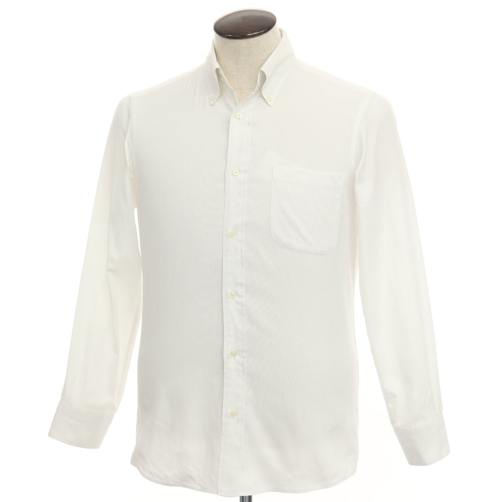 [Used] Barneys New York BARNEYS NEWYORK Cotton Button-down Dress Shirt White [Size 40] [WHT] [S/S/A/W] [Condition Rank C] [Men&