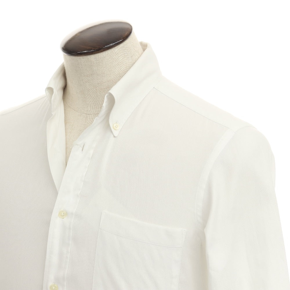 [Used] Barneys New York BARNEYS NEWYORK Cotton Button-down Dress Shirt White [Size 40] [WHT] [S/S/A/W] [Condition Rank C] [Men&