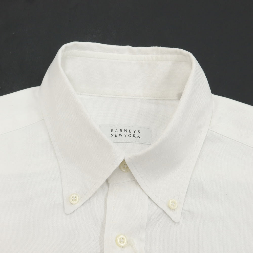 [Used] Barneys New York BARNEYS NEWYORK Cotton Button-down Dress Shirt White [Size 40] [WHT] [S/S/A/W] [Condition Rank C] [Men&