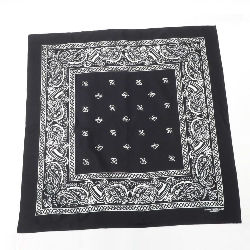 [Used] TAKAHIRO MIYASHITA The SoloIst. × KIJAMA TAKAYUKI KIJAMA TAKAYUKI 10th Anniversary 2023 Autumn/Winter Scarf Black x White [Size ONE SIZE] [BLK] [S/S/A/W] [Condition Rank A] [Men&