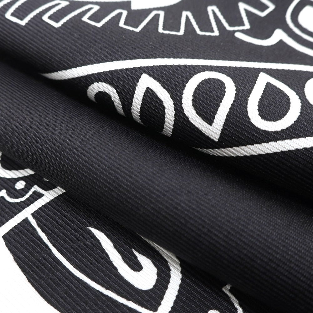 [Used] TAKAHIRO MIYASHITA The SoloIst. × KIJAMA TAKAYUKI KIJAMA TAKAYUKI 10th Anniversary 2023 Autumn/Winter Scarf Black x White [Size ONE SIZE] [BLK] [S/S/A/W] [Condition Rank A] [Men&