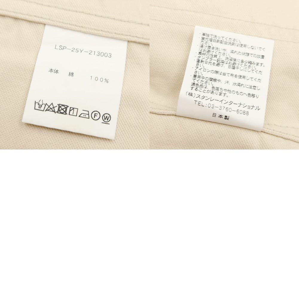 [Used] Le Sans Pareil Cotton Double Breasted Coverall Blouson Ivory [Size 40] [BEI] [S/S] [Condition Rank B] [Men&