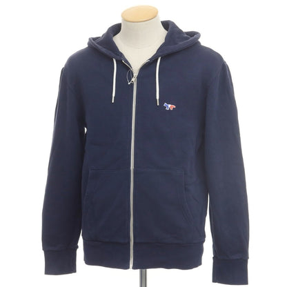 [Used] MAISON KITSUNE Zip-up Sweat Hoodie Navy [Size S] [NVY] [A/W] [Condition Rank C] [Men&