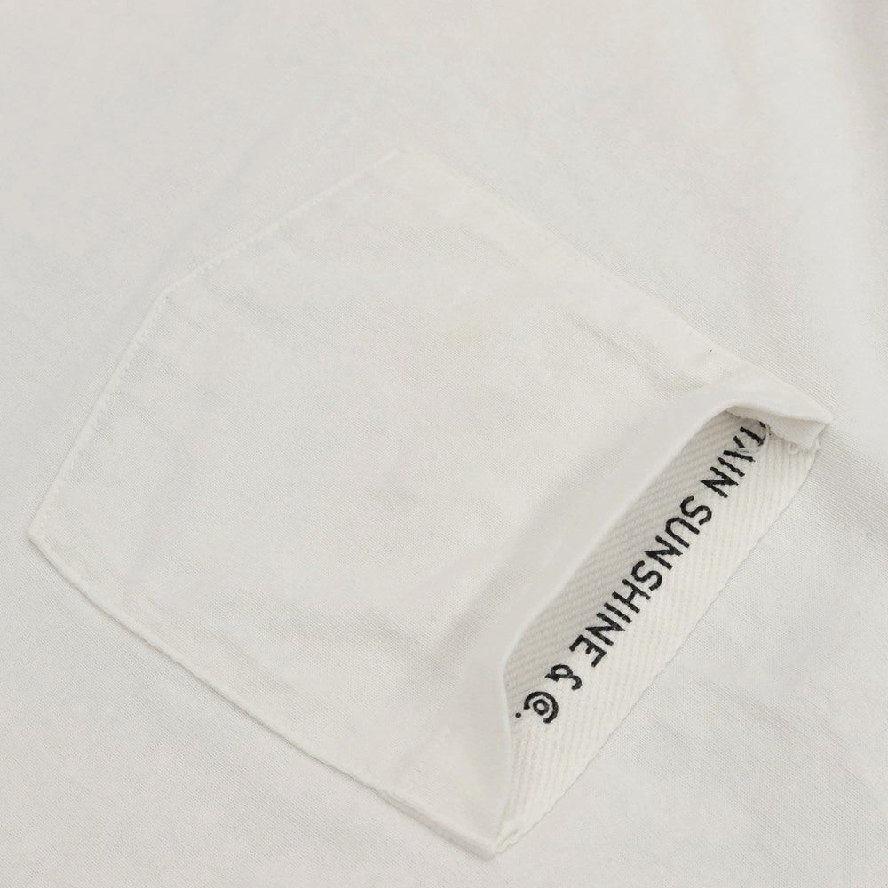 [Used] Captain Sunshine KAPTAIN SUNSHINE Pocket Long Sleeve T-Shirt White [Size 36] [WHT] [S/S/A/W] [Condition Rank C] [Men&