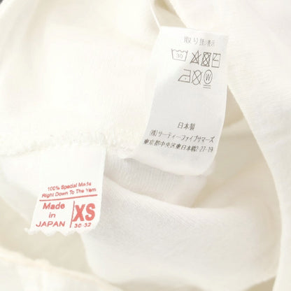 [Used] ANATOMICA Heavy-ounce Short-sleeve T-shirt White [XS] [Condition Rank D] [Men&