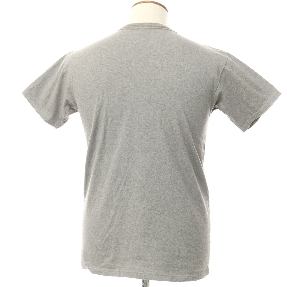 [Used] Nigel Cabourn Henry Neck Short Sleeve T-Shirt Gray [46] [Condition Rank B] [Men&