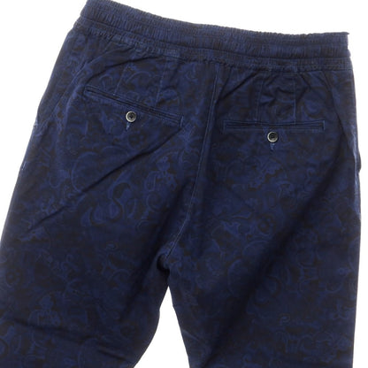 [Used] Solido Cotton All-over Pattern Easy Pants Navy [4] [Condition Rank C] [Men&