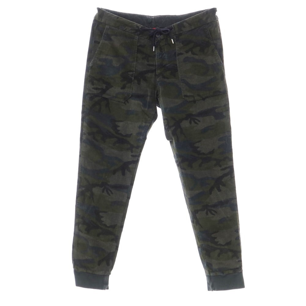 [Used] JWBRINE Cotton Camo Corduroy Jogger Pants Dark Olive [Size 31] [GRN] [A/W] [Condition Rank D] [Men&