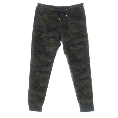 [Used] JWBRINE Cotton Camo Corduroy Jogger Pants Dark Olive [Size 31] [GRN] [A/W] [Condition Rank D] [Men&