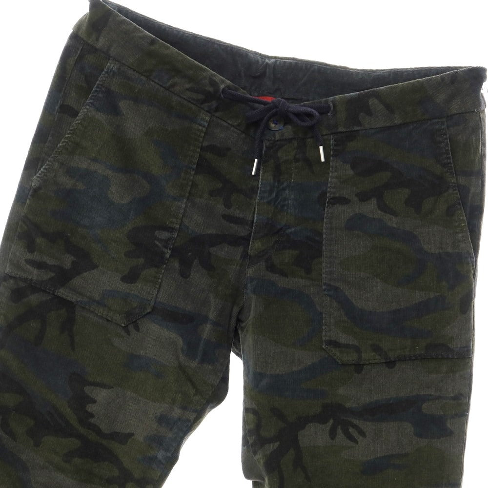 [Used] JWBRINE Cotton Camo Corduroy Jogger Pants Dark Olive [Size 31] [GRN] [A/W] [Condition Rank D] [Men&