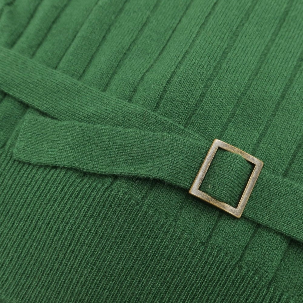 [Used] Settefili Cashmere High Gauge Cashmere Knit Gilet Vest Green [Size S/48] [GRN] [A/W] [Condition Rank B] ​​[Men&