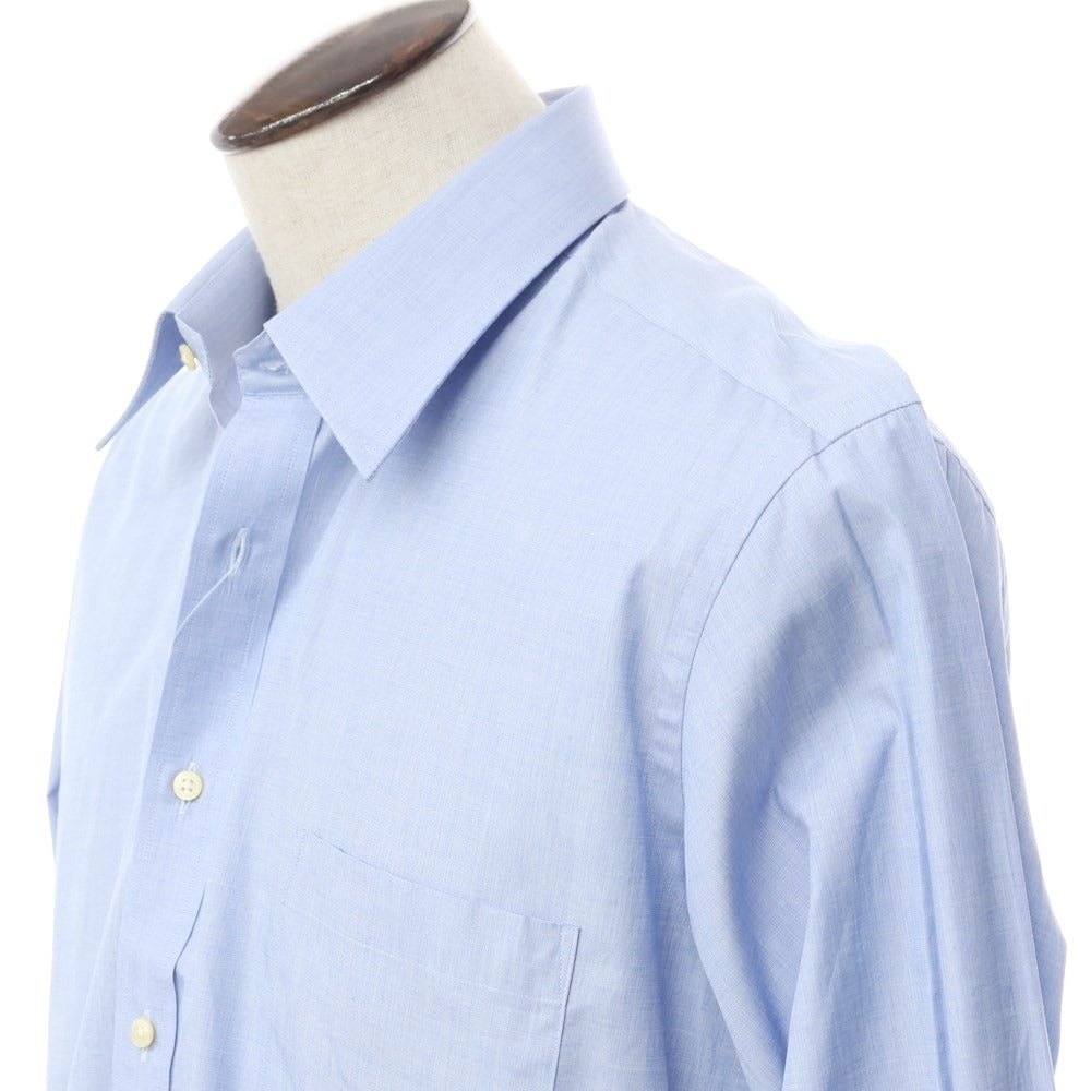 [Used] Aquascutum Cotton Regular Collar Dress Shirt Light Blue [Size 42-80] [BLU] [S/S/A/W] [Condition Rank B] ​​[Men&