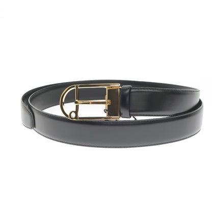 [Used] Dunhill Leather Belt Black [Size 44/112] [BLK] [S/S/A/W] [Condition Rank A] [Men&