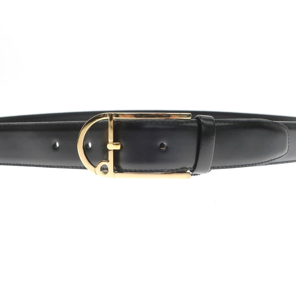 [Used] Dunhill Leather Belt Black [Size 44/112] [BLK] [S/S/A/W] [Condition Rank A] [Men&