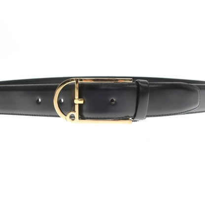 [Used] Dunhill Leather Belt Black [Size 44/112] [BLK] [S/S/A/W] [Condition Rank A] [Men&