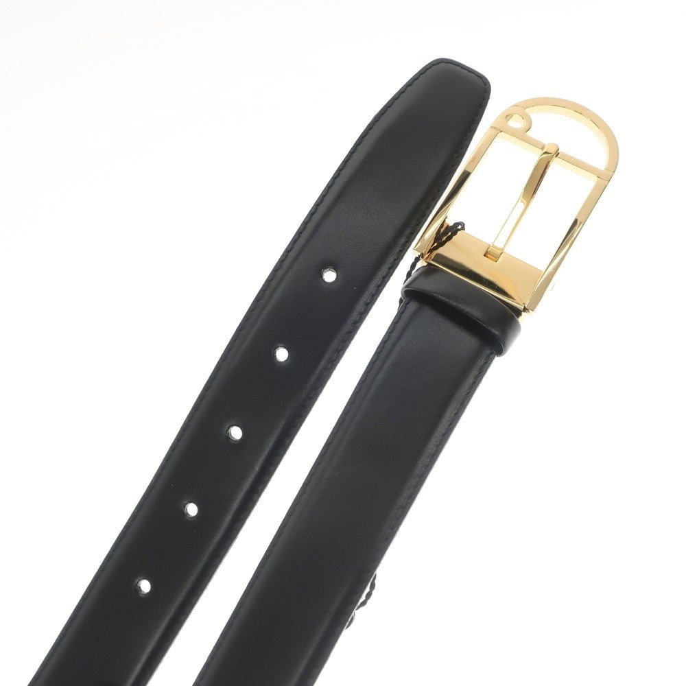 [Used] Dunhill Leather Belt Black [Size 44/112] [BLK] [S/S/A/W] [Condition Rank A] [Men&