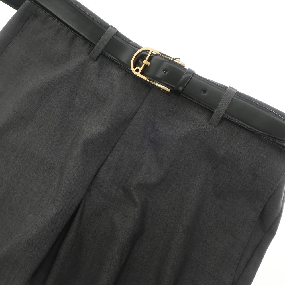 [Used] Dunhill Leather Belt Black [Size 44/112] [BLK] [S/S/A/W] [Condition Rank A] [Men&