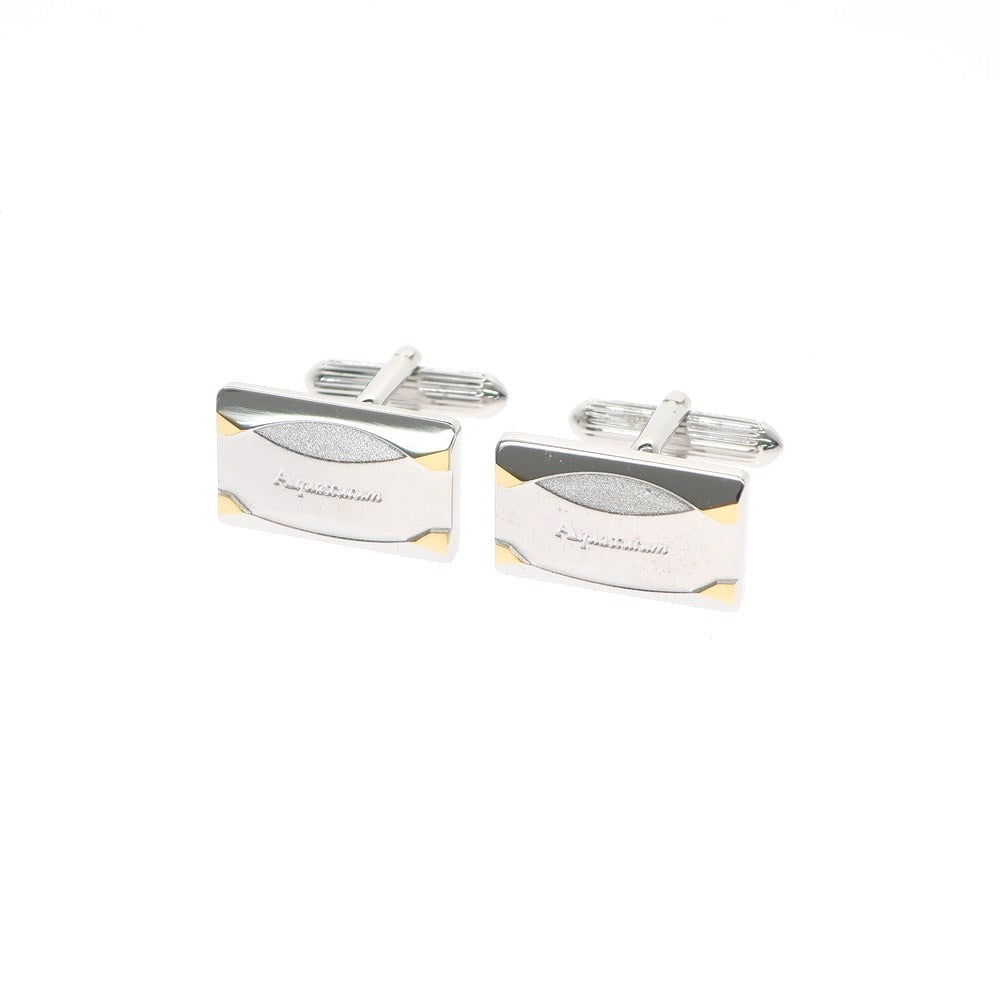 [Used] Aquascutum Cufflinks Silver x Gold [SIV] [S/S/A/W] [Condition Rank A] [Men&
