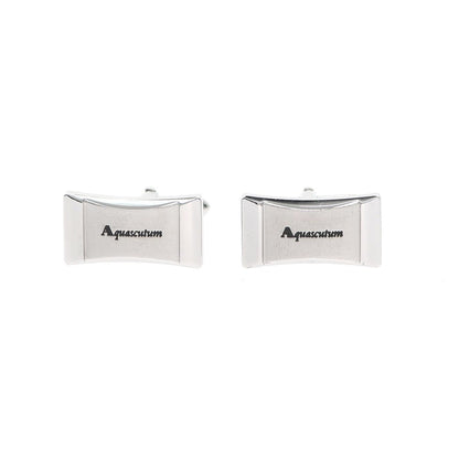 [Used] Aquascutum Cufflinks Silver [SIV] [S/S/A/W] [Condition Rank A] [Men&