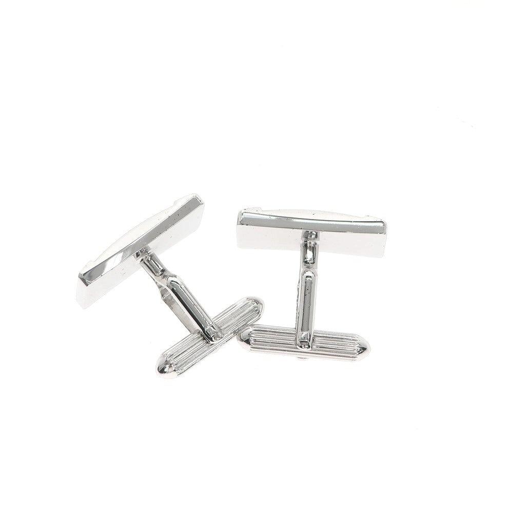 [Used] Aquascutum Cufflinks Silver [SIV] [S/S/A/W] [Condition Rank A] [Men&