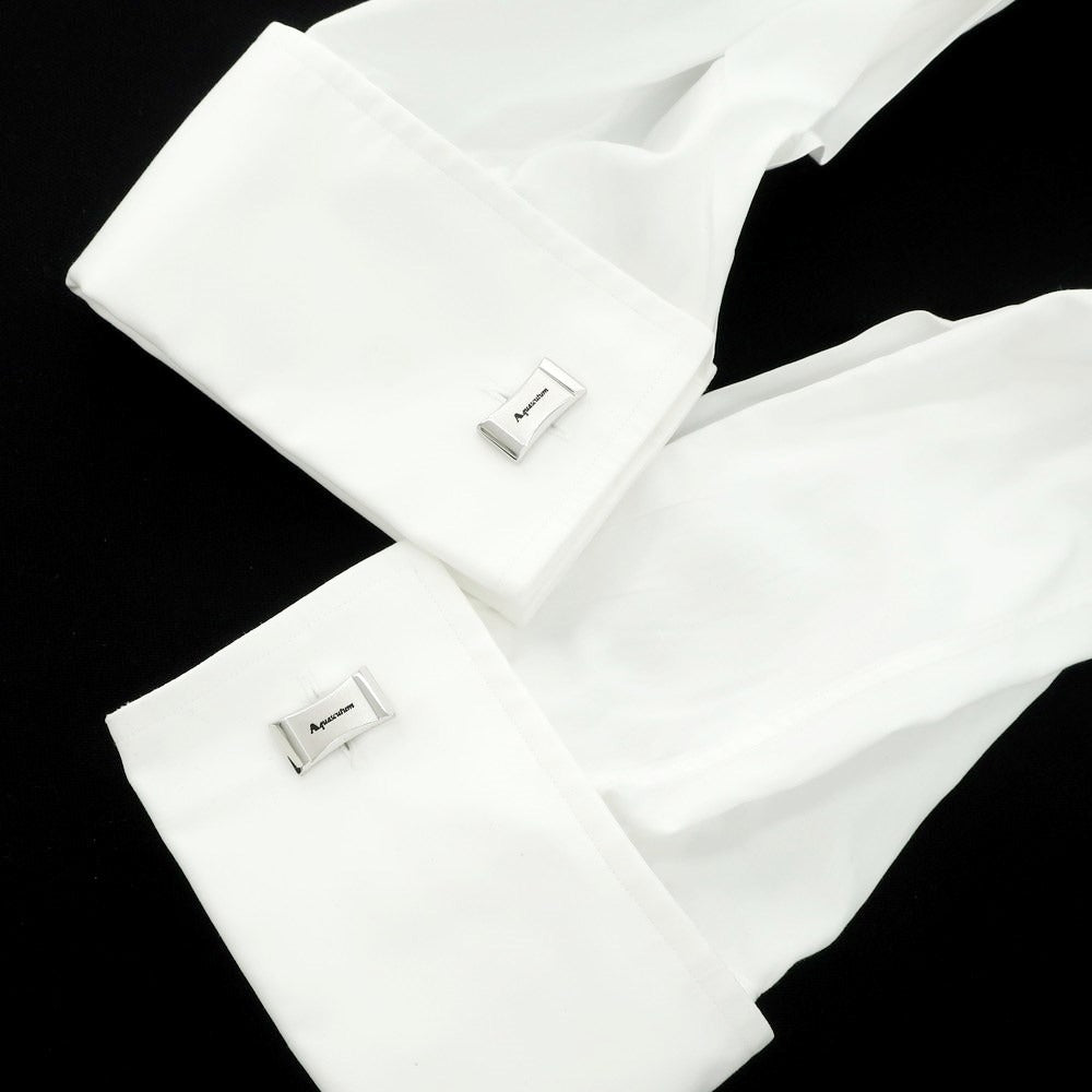 [Used] Aquascutum Cufflinks Silver [SIV] [S/S/A/W] [Condition Rank A] [Men&