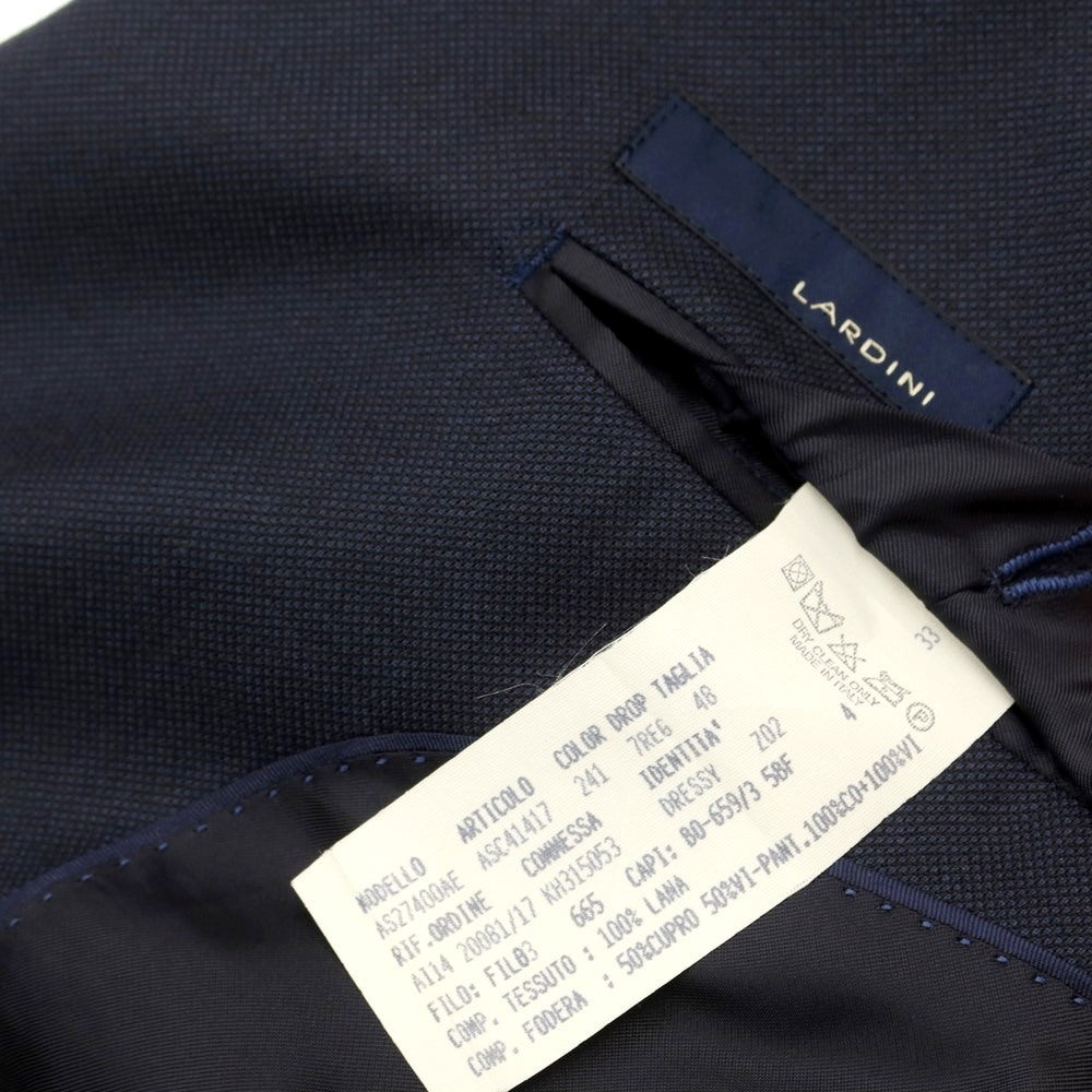 [Used] LARDINI wool 3-button suit, navy [Size 48] [NVY] [A/W] [Condition Rank C] [Men&