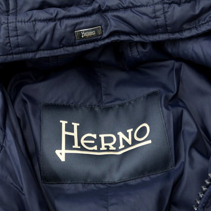 [Used] Herno Nylon Down Jacket Navy [Size 44] [NVY] [A/W] [Condition Rank C] [Men&