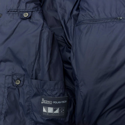 [Used] Herno Nylon Down Jacket Navy [Size 44] [NVY] [A/W] [Condition Rank C] [Men&