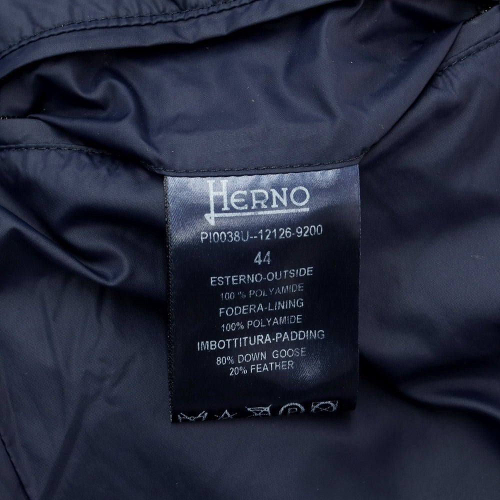 [Used] Herno Nylon Down Jacket Navy [Size 44] [NVY] [A/W] [Condition Rank C] [Men&