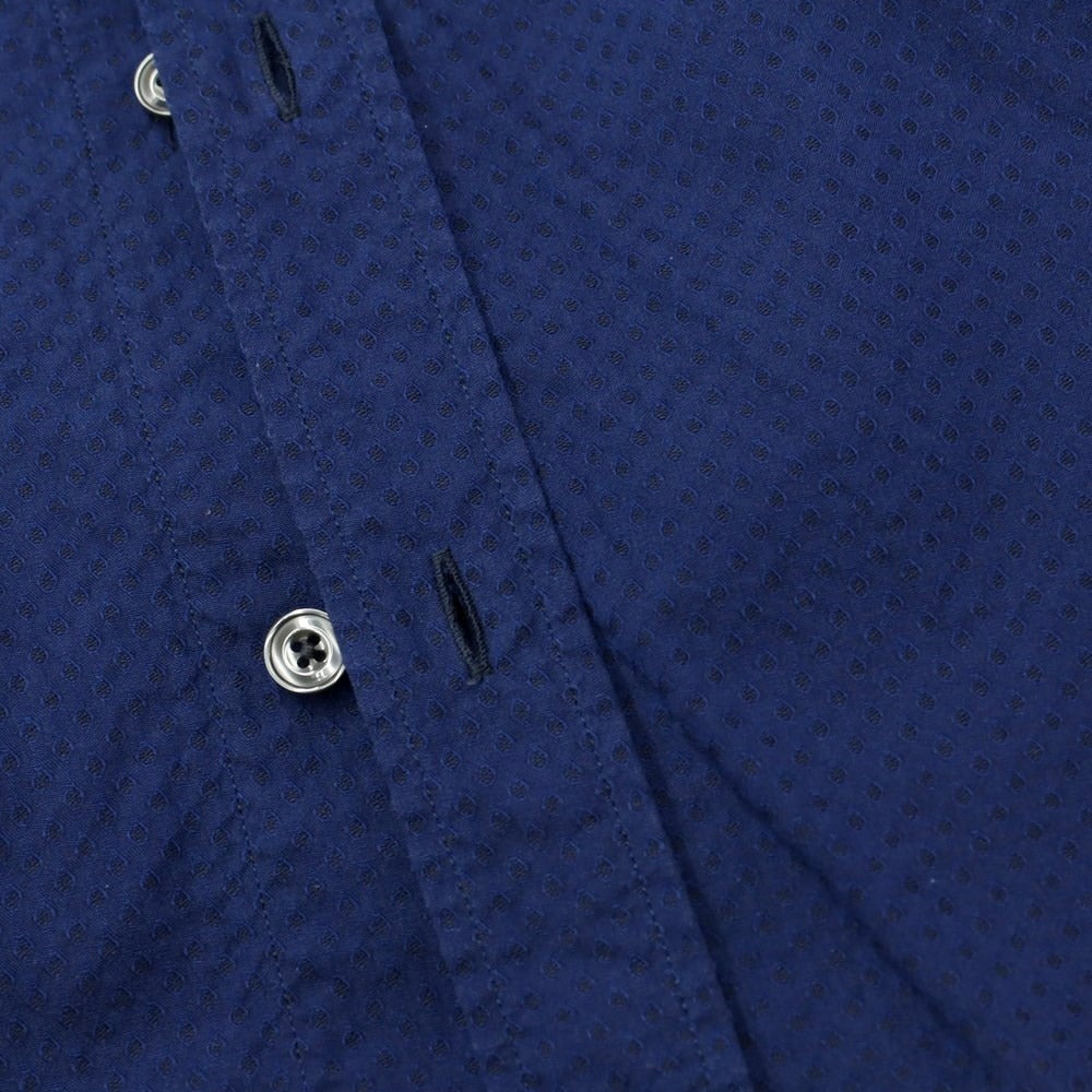 [Used] Matteucci Cotton Band Collar Casual Shirt Navy [Size 38] [NVY] [S/S/A/W] [Condition Rank B] ​​[Men&