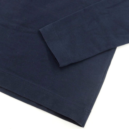 [Used] CIRCOLO 1901 Stretch Cotton Henry Neck Long Sleeve T-Shirt Navy [Size XS] [NVY] [S/S/A/W] [Condition Rank B] ​​[Men&