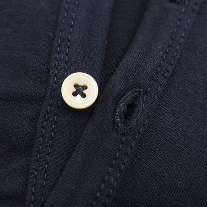 [Used] CIRCOLO 1901 Stretch Cotton Henry Neck Long Sleeve T-Shirt Navy [Size XS] [NVY] [S/S/A/W] [Condition Rank B] ​​[Men&