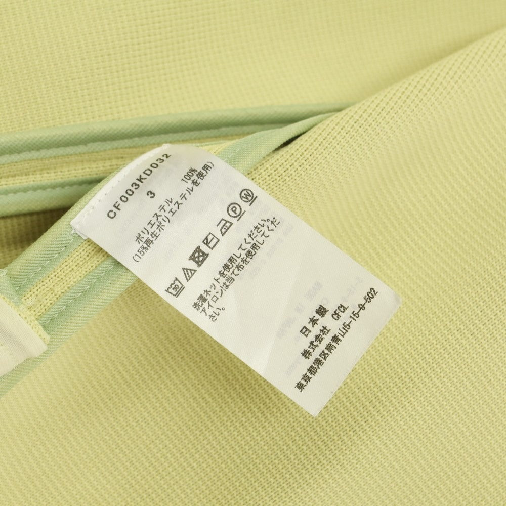 [Used] CFCL Polyester Casual Jacket Lime [Size 3] [YEL] [S/S] [Condition Rank B] ​​[Men&