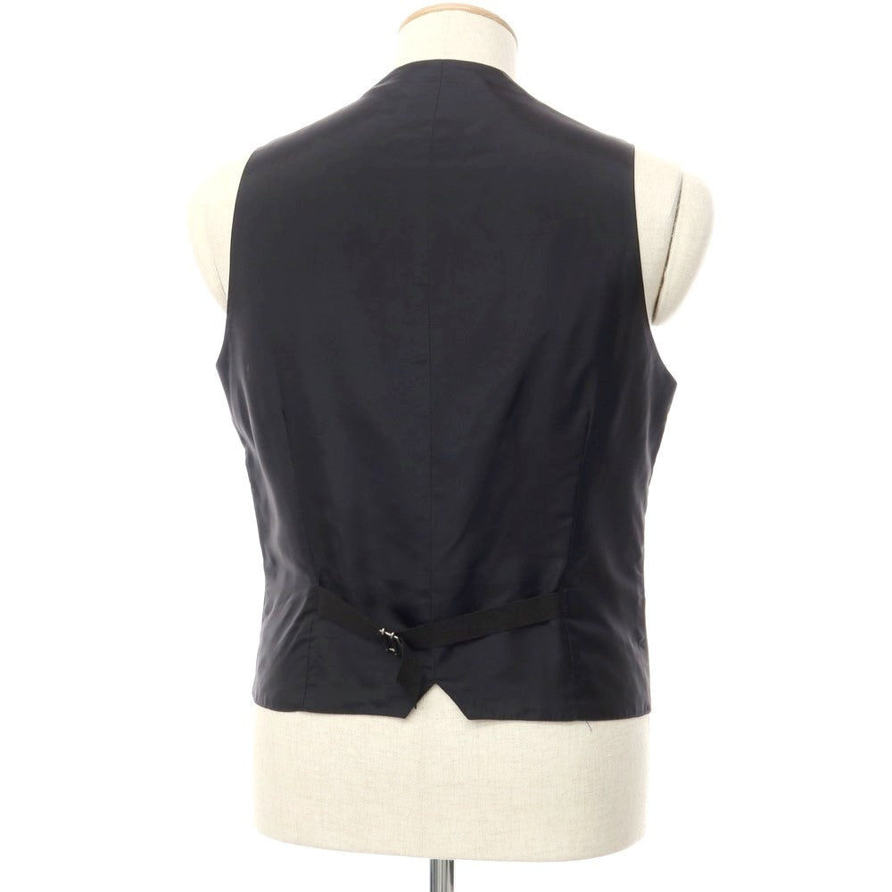 [Used] TAGLIATORE Stretch Wool Gilet Vest Dark Gray [44] [Condition Rank B] [Men&