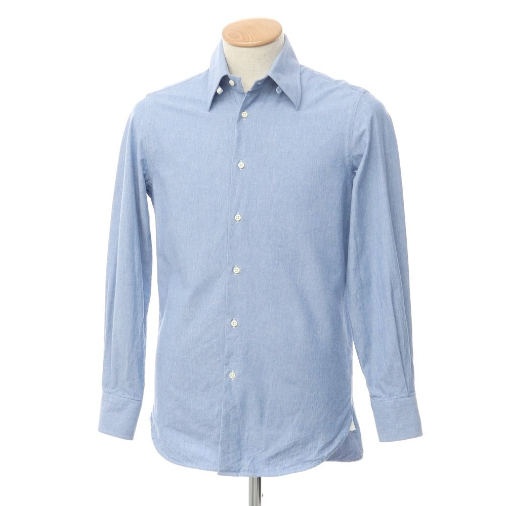 [Used] GUY ROVER Cotton Tab Collar Shirt Light Blue [Size 38] [BLU] [S/S/A/W] [Condition Rank C] [Men&