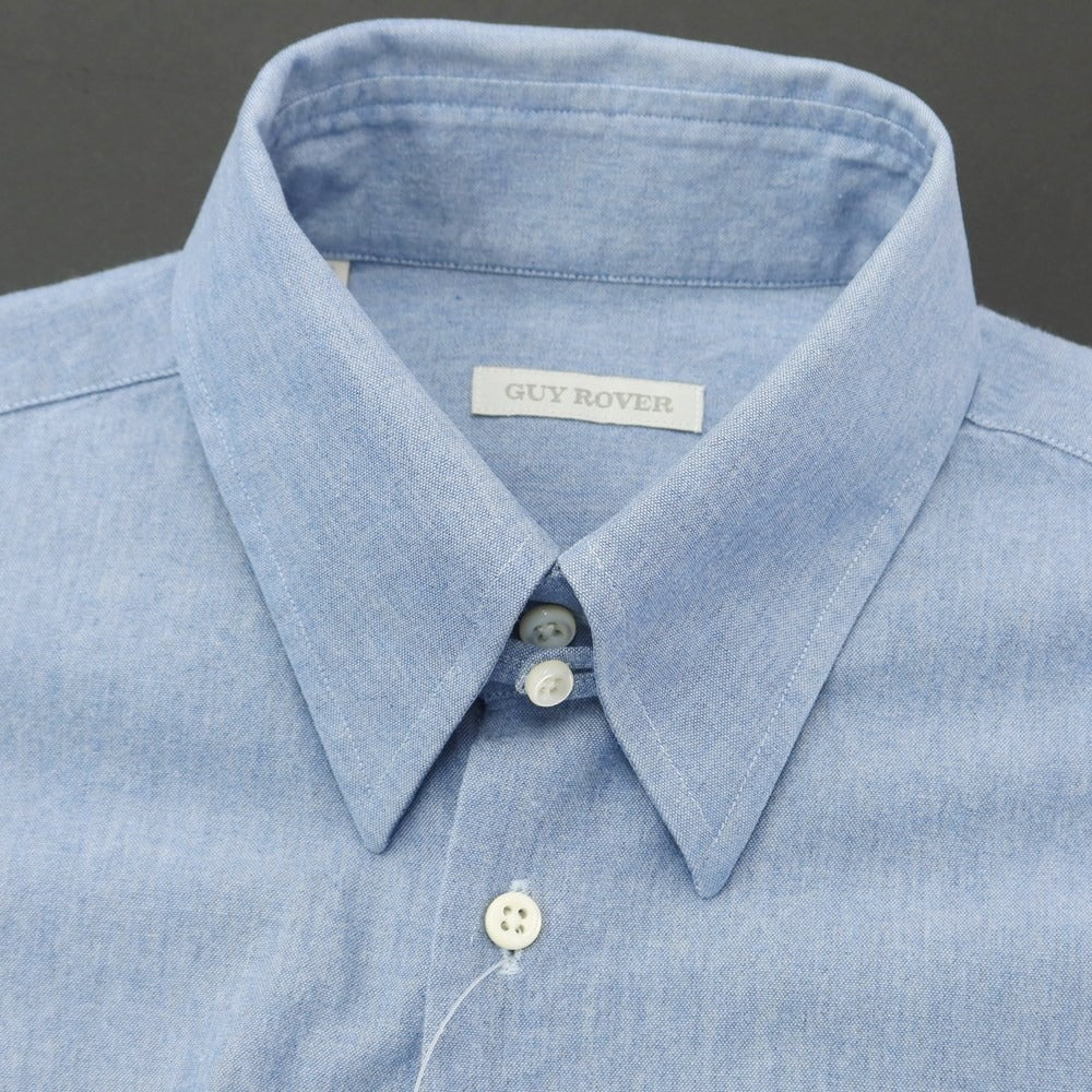 [Used] GUY ROVER Cotton Tab Collar Shirt Light Blue [Size 38] [BLU] [S/S/A/W] [Condition Rank C] [Men&