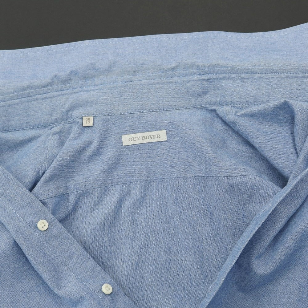 [Used] GUY ROVER Cotton Tab Collar Shirt Light Blue [Size 38] [BLU] [S/S/A/W] [Condition Rank C] [Men&