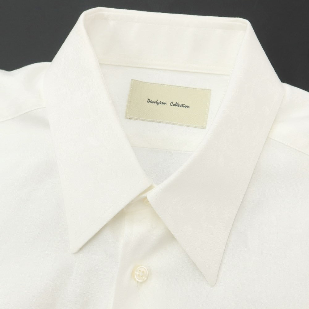 [Used] DANDYISM COLLECTION Cotton Regular Collar Dress Shirt White [Size not listed (approximately M)] [WHT] [S/S/A/W] [Condition Rank B] ​​[Men&