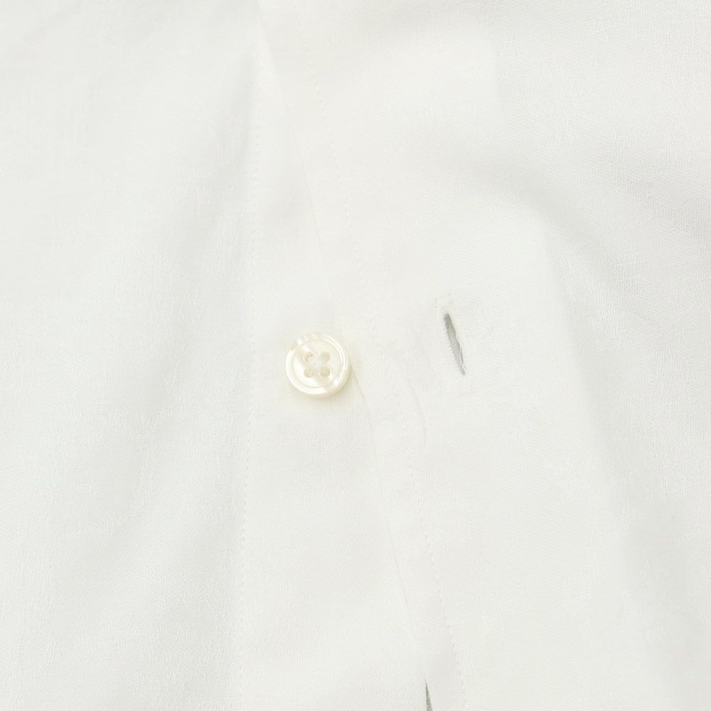 [Used] DANDYISM COLLECTION Cotton Regular Collar Dress Shirt White [Size not listed (approximately M)] [WHT] [S/S/A/W] [Condition Rank B] ​​[Men&