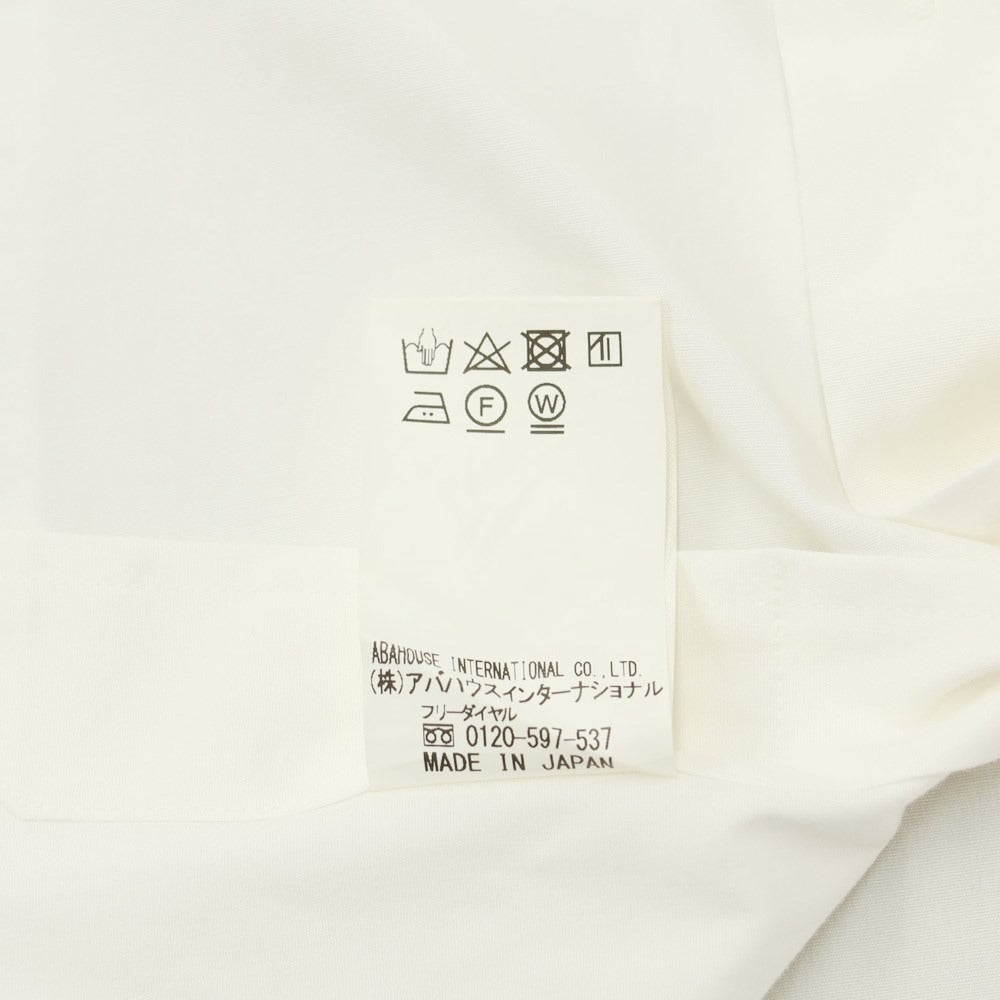 [Used] DESIGNWORKS Cotton Semi-Wide Collar Dress Shirt Off-White [Size 37] [WHT] [S/S/A/W] [Condition Rank C] [Men&