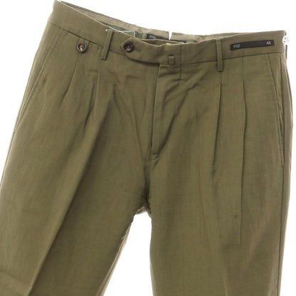 [Used] PT01 MOVIES UNDER THE STARS Wool Casual Slacks Pants Olive [46] [Condition Rank B] [Men&