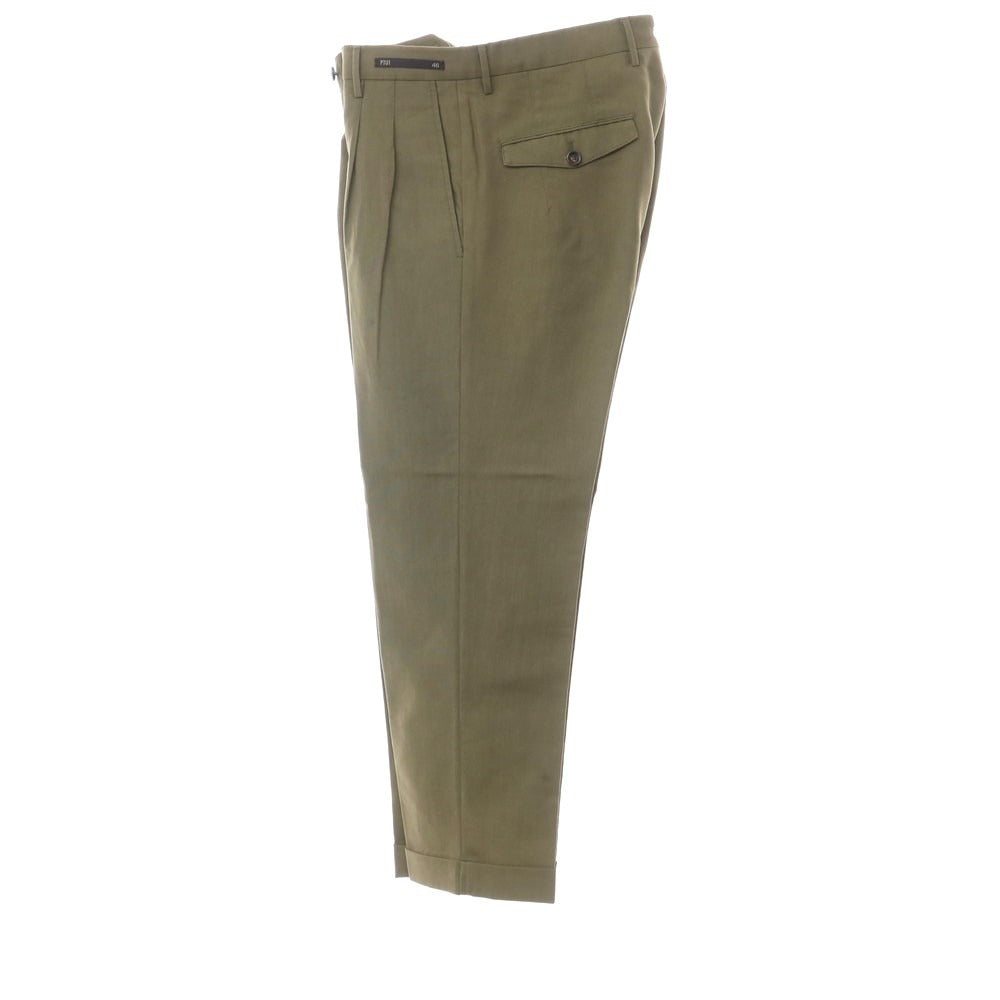 [Used] PT01 MOVIES UNDER THE STARS Wool Casual Slacks Pants Olive [46] [Condition Rank B] [Men&