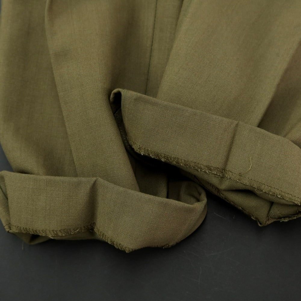 [Used] PT01 MOVIES UNDER THE STARS Wool Casual Slacks Pants Olive [46] [Condition Rank B] [Men&