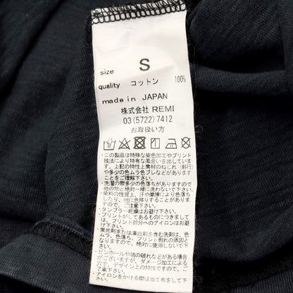 [Used] REMI RELIEF Slub Cotton Pocket Short Sleeve T-Shirt Charcoal [S] [Condition Rank B] [Men&