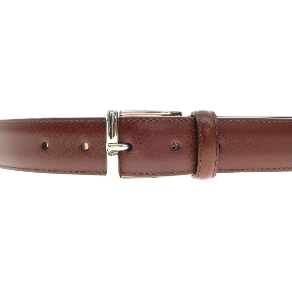 [Used] Crockett &amp;amp; Jones CROCKETT &amp;amp; JONES Leather Belt Brown [Size 30] [BRW] [S/S/A/W] [Condition Rank B] ​​[Men&