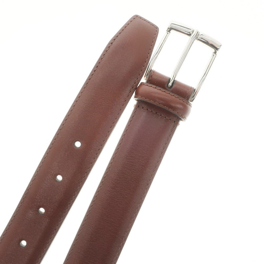 [Used] Crockett &amp;amp; Jones CROCKETT &amp;amp; JONES Leather Belt Brown [Size 30] [BRW] [S/S/A/W] [Condition Rank B] ​​[Men&