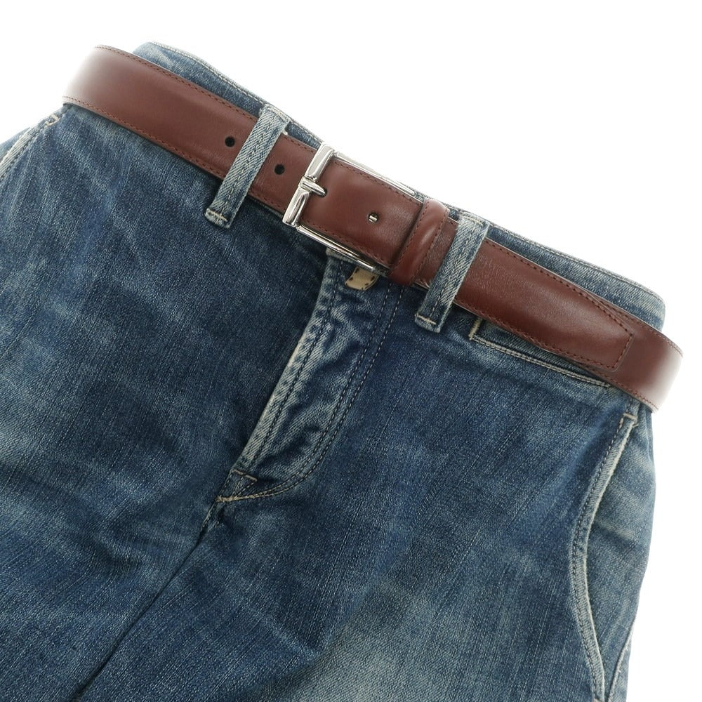 [Used] Crockett &amp;amp; Jones CROCKETT &amp;amp; JONES Leather Belt Brown [Size 30] [BRW] [S/S/A/W] [Condition Rank B] ​​[Men&