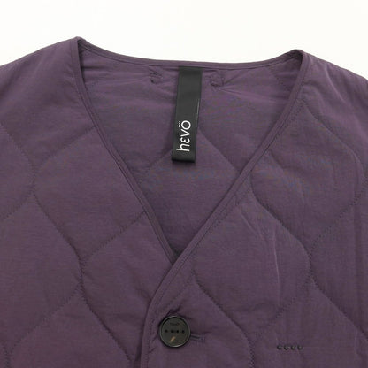 [Used] Hevo Nylon Quilted Blouson Purple [Size 50] [PUP] [A/W] [Condition Rank B] ​​[Men&